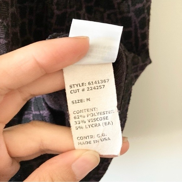 Cut + Loose |‎ Scoop Neck Button Back Dress- size M - Picture 5 of 5